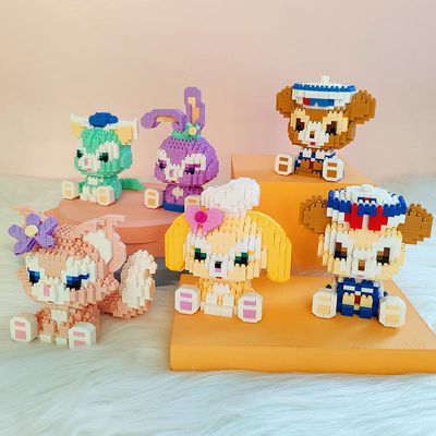 187444/少女心/微小颗粒积木高难度拼装玩具星带路琳娜贝儿周边女孩礼物