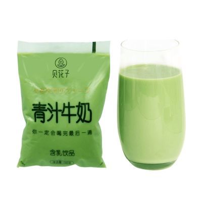 贝花子青汁牛乳饮品大麦若叶青汁牛奶180ml