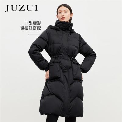 JZ玖姿【御寒系列】进口白鹅绒女羽绒服-JUZUI冬季新款