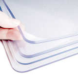 竹月阁软玻璃塑料PVC桌布防水防烫防油免洗餐桌垫透明桌面茶几垫