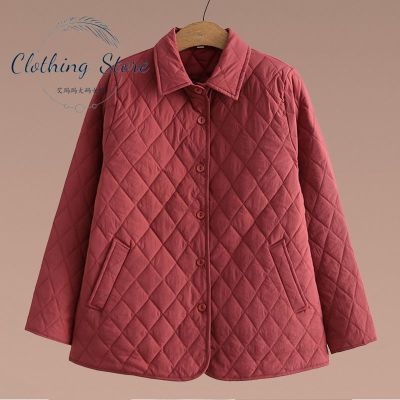 2025新款妈妈外套春秋款中年妇女秋装上衣服中老年女装薄款小棉衣