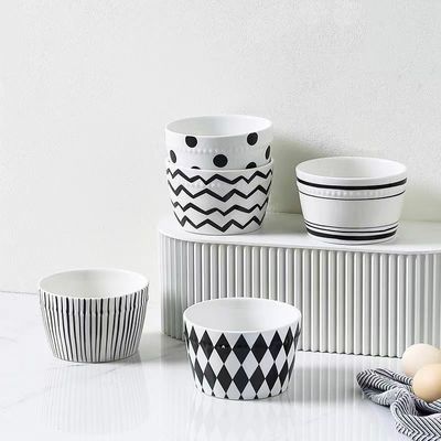 碗高颜值陶瓷小碗家用防烫碗日式饭碗ins燕麦碗酸奶甜品碗具套