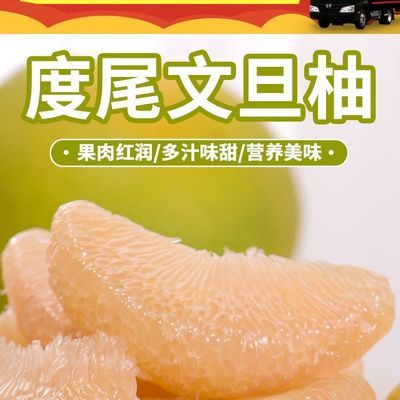 正宗度尾文旦柚子老树福建莆田仙游红心蜜柚新鲜孕妇水果柚子包邮