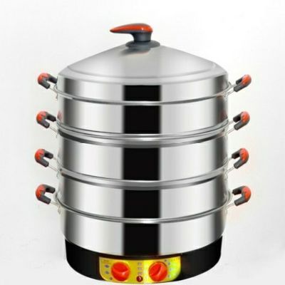 多功能不锈钢电蒸笼蒸锅家用商用蒸煮节能电蒸笼