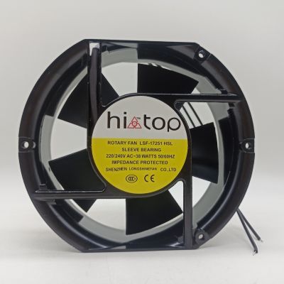 hi LSF-17251HBL220/240V18W17CM 17251机柜机箱散热风扇轴流风机