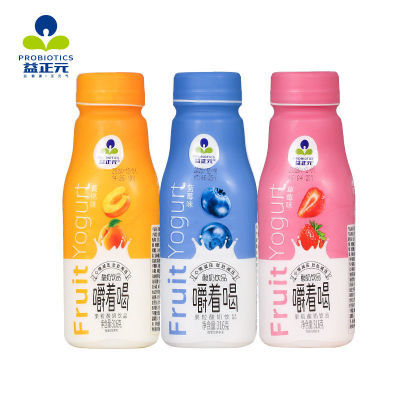 益正元 可以嚼着喝的果粒乳酸菌饮品316ml*12瓶/箱