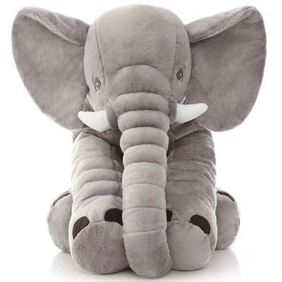 宜家雅特斯托大象公仔抱枕儿童毛绒玩具宝宝玩偶靠垫大象生日礼物