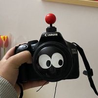 TAXI小红球热靴盖卡通镜头盖佳能单反适用于尼康富士微单相机定制