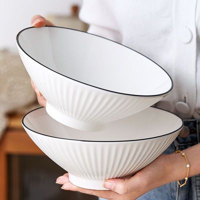 陶瓷面碗家用吃面网红斗笠碗拉面碗专用面条碗螺狮粉大碗饭碗汤碗