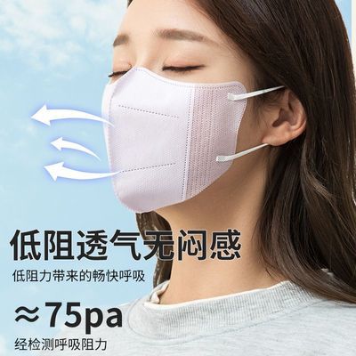 【科安净】3D立体口罩舒适透气2022年新款一次性莫兰迪