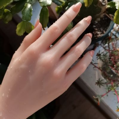 新款硅胶仿真手膜手镯硅胶手模美甲硅胶模型手指手腕带骨服装模特