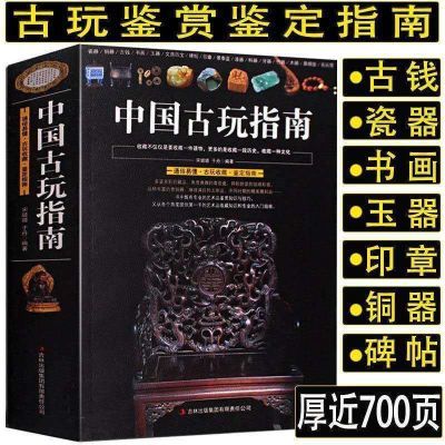 中国古玩指南 古钱瓷器书画玉器 印章铜器碑帖鉴赏收藏鉴赏正版