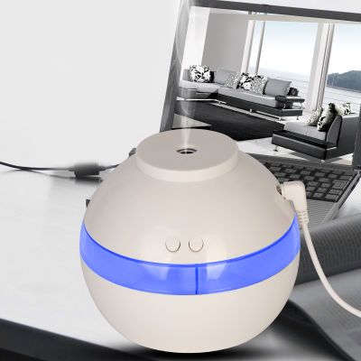 USB加湿器 双按键带小夜灯卧室办公静音桌面桌上客厅可爱