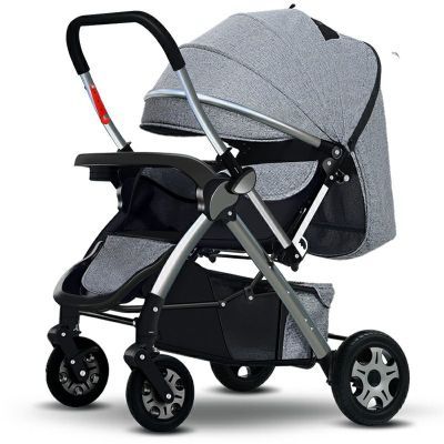 高品质-婴儿推车单手一键折叠轻便伞车可坐可躺便携式儿童车宝宝