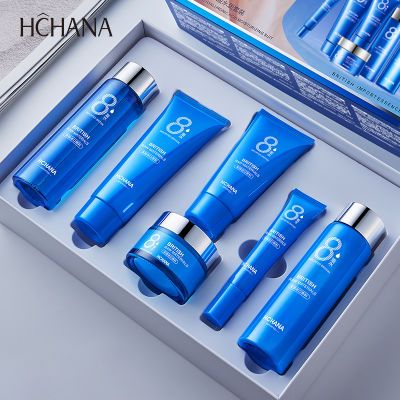 【八重水六件套】氨基酸玻尿酸水润补水控油美白抗皱舒缓护肤套装