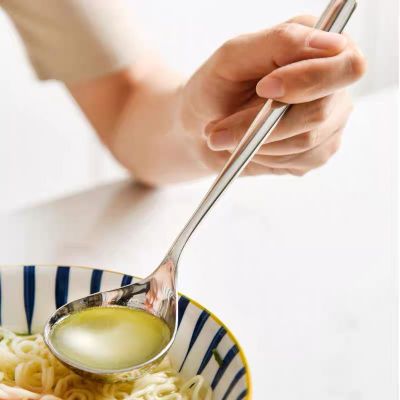 3o4汤勺韩式食品级长款公主风勺子家用加长勺子粥勺大头勺情侣款