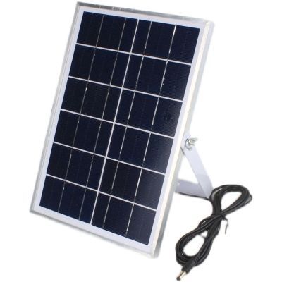 太阳能光伏板带支架充电手机充电宝太阳能灯6v充电板风扇氧气泵