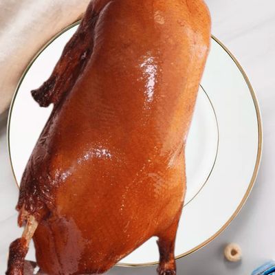 正宗烤鸭北京特产整只烤鸭800g熟食脆皮酱板鸭零食小吃即食礼品袋