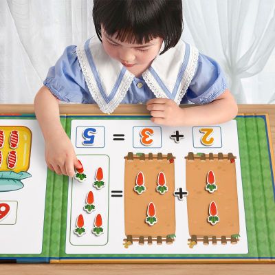 幼儿园数学识数10以内加减法中大班小班教具数字分解幼儿早教玩具