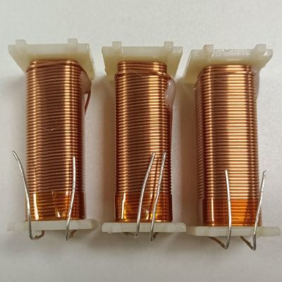 进口铜线发烧铁心电感diy书架音箱分频器无氧铜0.8mh铁芯电感线圈