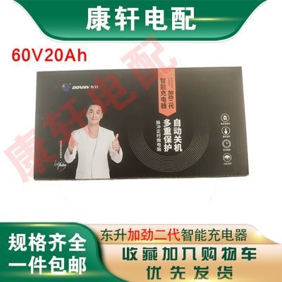 东升充电器加劲二代48V60V72V自动关机断电,智能脉冲微电脑充电器