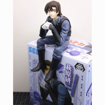 日本正版 世嘉sega 名侦探柯南 萩原研二 坐姿压泡面便宜景品手办