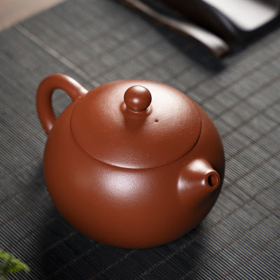 泡茶壶茶壶家用泡茶大红袍紫砂壶卡盖大容量西施壶茶具套装凤鸣壶
