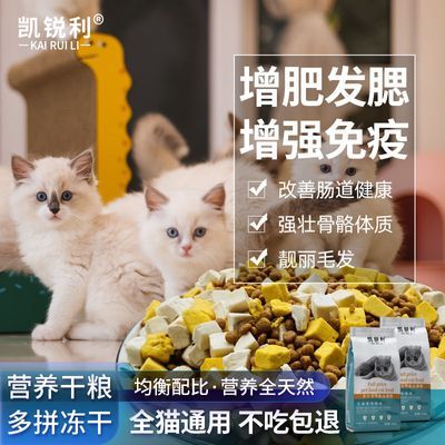 凯锐利成猫幼猫老猫猫粮海洋鱼味通用型美毛泌尿系统天然猫主粮