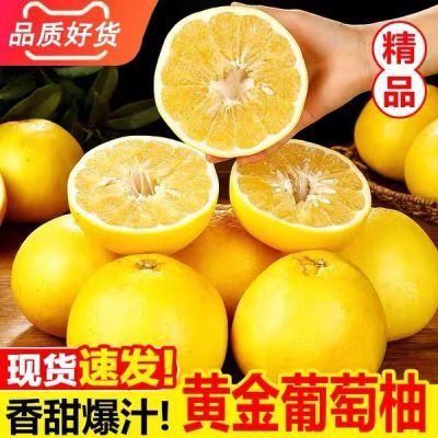 【高品质】5/9斤爆汁黄金葡萄柚新鲜柚子福建平和当季水果蜜西柚