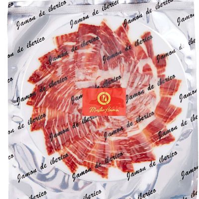 西班牙火腿伊比利亚 黑猪红标火腿切片生食火腿36个月正宗50