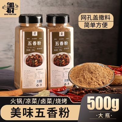 五香粉调味料家用厨房增香500g烧烤炒菜调味料炒菜烹饪佐料腌制