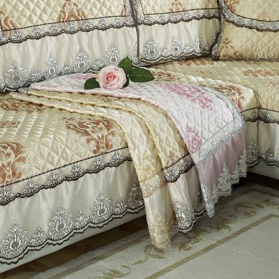 冬季高档欧式沙发垫四季通用坐垫防滑简约贵妃沙发套巾罩全包定做