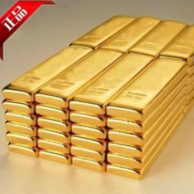 周正品千足纯真金大金砖高端礼品收藏投资金条50g100g200沙金工艺