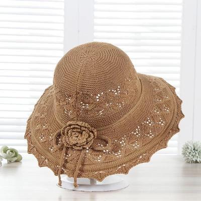 新款可折叠帽子夏季女士遮阳韩版防晒太阳帽大帽檐沙滩四季凉帽盆