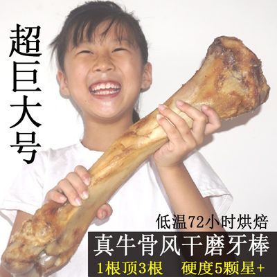 狗狗磨牙棒 真牛骨磨牙棒 狗狗零食 泰迪 哈士奇 金毛 洁齿大型犬
