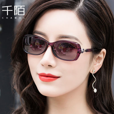 墨镜女小脸款夏开车专用偏光眼镜2023年新款小框太阳镜女防紫外线