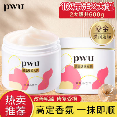 【2罐】PWU鎏金发膜护发素女呵护干枯改善毛躁柔顺补水发膜大容量