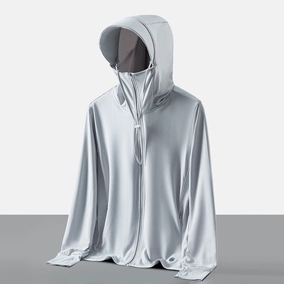 UPF50+长袖超薄防晒衣女夏季新款专业级冰丝透气防紫外线钓鱼服男