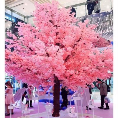 商场大型仿真樱花树许愿树室内外装饰网红树假樱花树仿真浪漫樱花