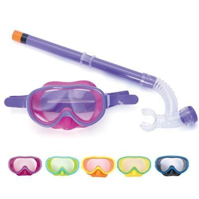 新款儿童男女游泳镜 潜水镜套装呼吸管半干式 浮潜游泳眼镜