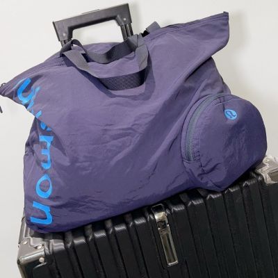 lu超轻斜挎包帆布包大容量手提包户外瑜伽包多功能防水包折叠健