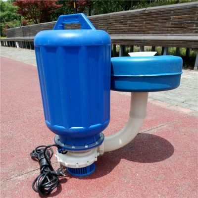 浮泵3寸4寸喷水灌溉式鱼塘增氧机泵/浮水泵/塑料浮式增氧220v浮泵