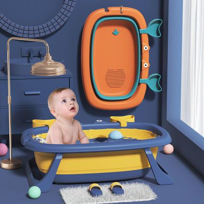 宝宝洗澡桶家用儿童沐浴桶可折叠便携泡澡盆婴儿浴盆小孩儿游泳桶