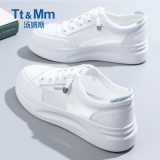 Tt&Mm/汤姆斯品牌板鞋女2023春季韩版新款小白鞋女百搭休闲运动潮