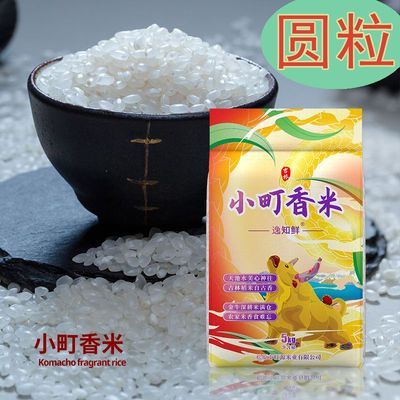 吉林珍珠米5kg圆粒小町香米圆粒米东北大米当季新米10斤非真空