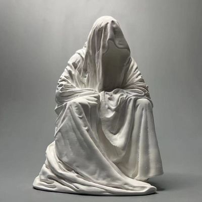幽灵巫师死神袍桌面创意石膏雕塑扩香石摆件复古小众古怪派对礼品