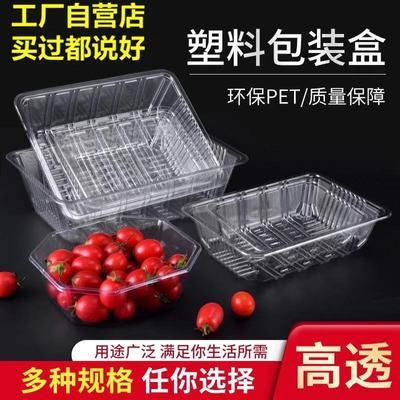 一次性水果盒无盖透明塑料草莓2016b水果盒西瓜西红柿打包盒批发