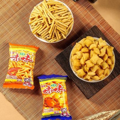 咪咪虾条蟹味粒童年经典零食大礼包小吃休闲食品解馋小包装