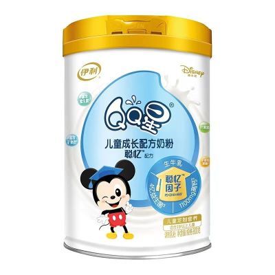 伊利QQ星3-6岁儿童成长营养有机配方牛奶粉 聪忆700g 正品可追溯