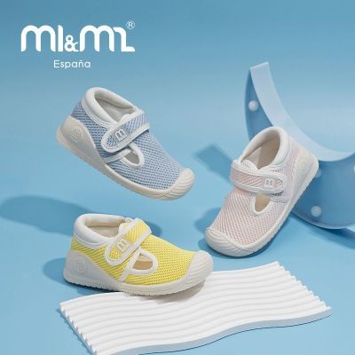 m1m2学步鞋西班牙童鞋夏季婴幼童网布透气宝宝机能鞋时尚镂空